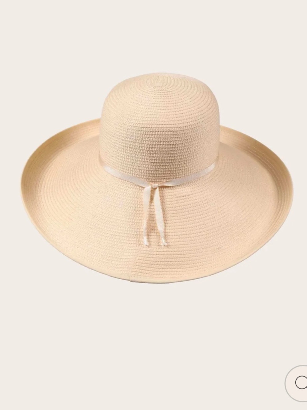 ELEGANT LOEVENICH SUN HAT WITH WIDE BRIM